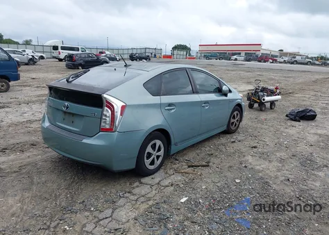 2012 Toyota Prius Three from USA, damaged, VIN JTDKN3DU5C5426265